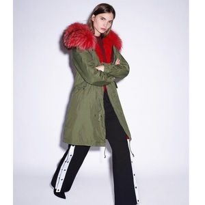 AS65 Mulitary Vintage Parka with Fur Hood